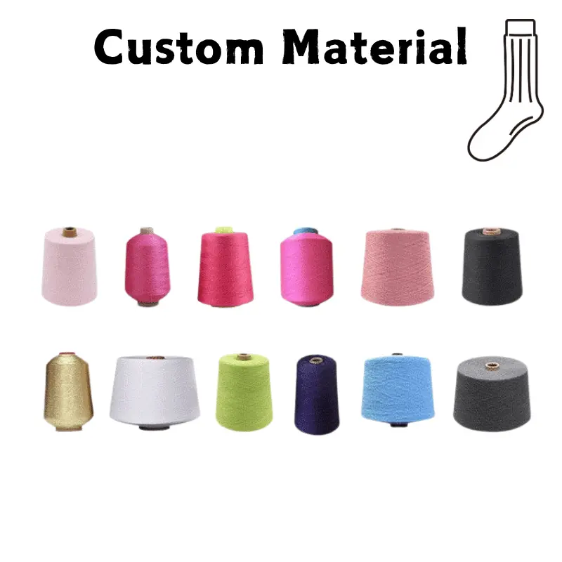 custom socks Material