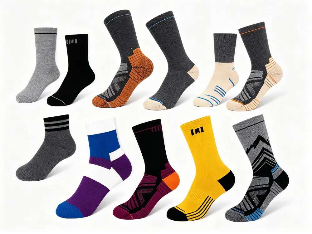 Our Factory 12 Custom performance socks product details