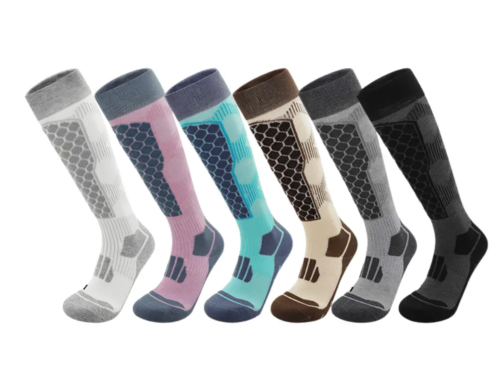 Custom ski socks manufacturer China OEM wholesale