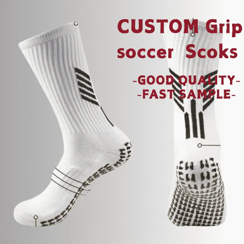 Custom Grip Soccer Socks