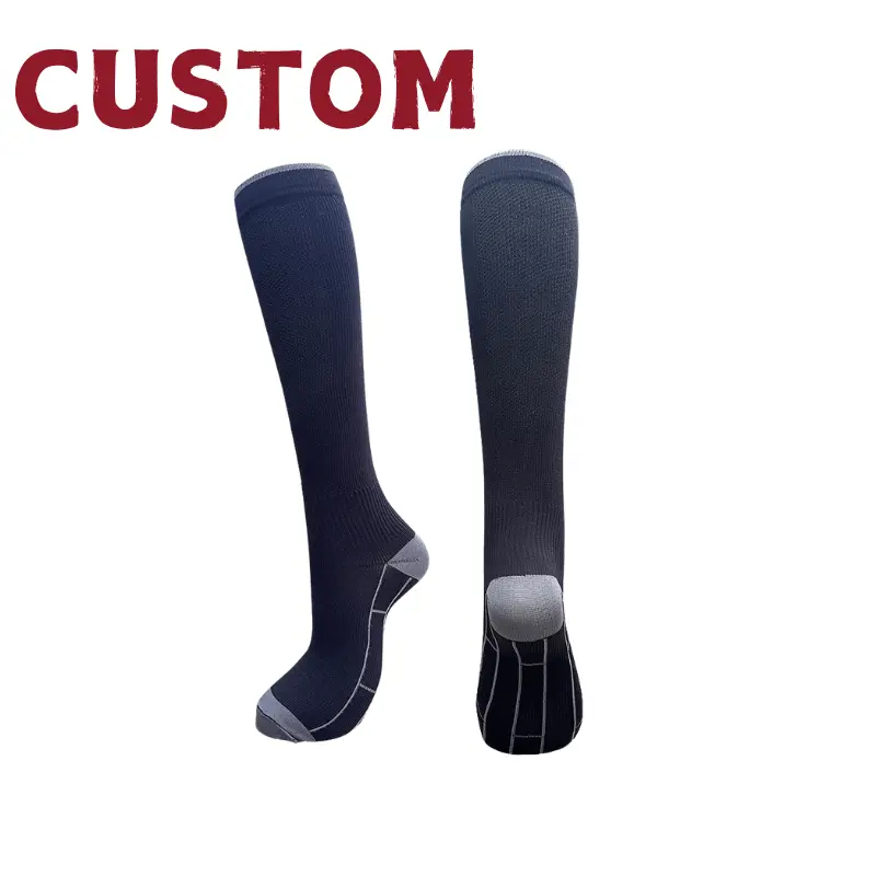 OEM custom logo compression sport socks