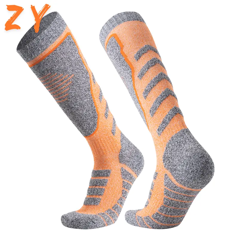 bulk custom over-the-calf ski socks OEM