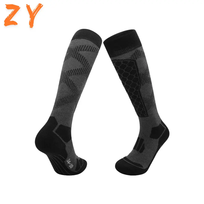 thermal anti-bacterial custom ski socks manufacturer