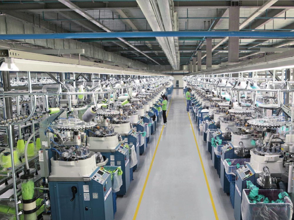 Our Factory 1 Sock manufacturing facility