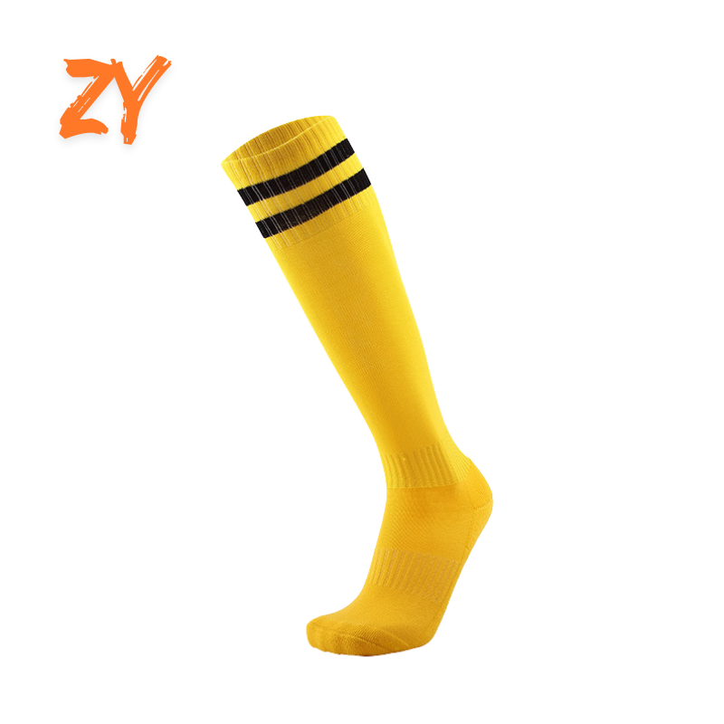 breathable elastic cuff custom knee high socks