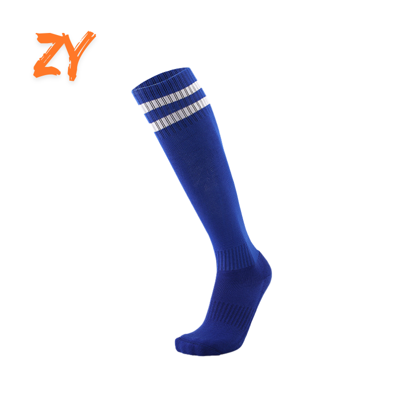 royal blue custom knee-high baseball socks